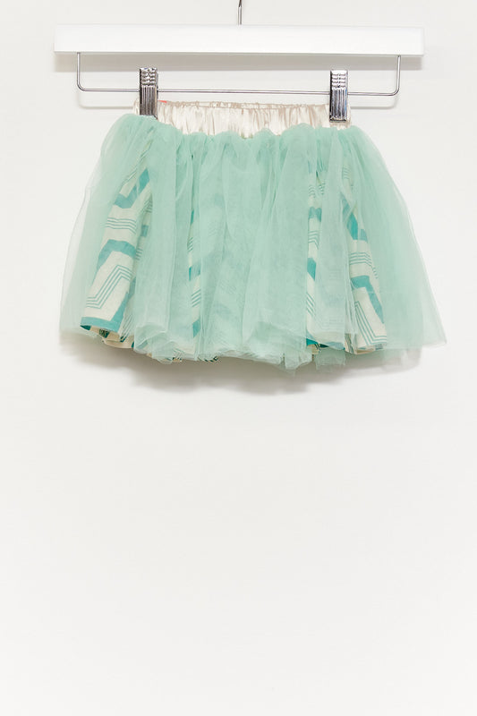 Kids BillieBlush green tulle skirt age 2