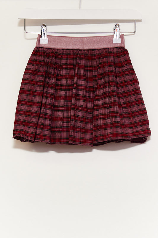 Kids Long Live the Queen Checked Skirt age 6