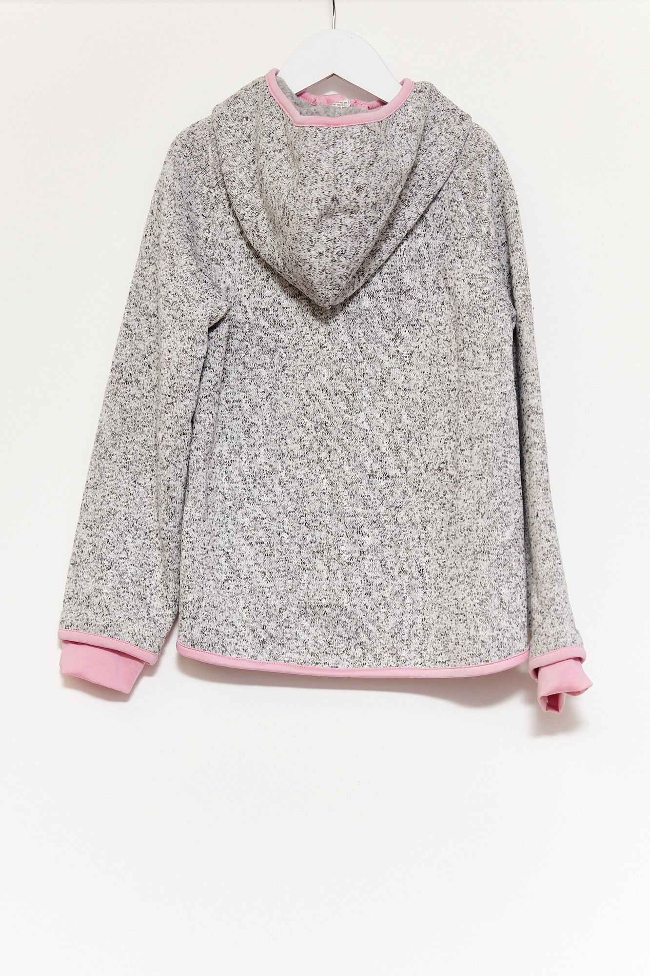 Kids H&M Grey Fleece Zip up Hoodie age 8-10