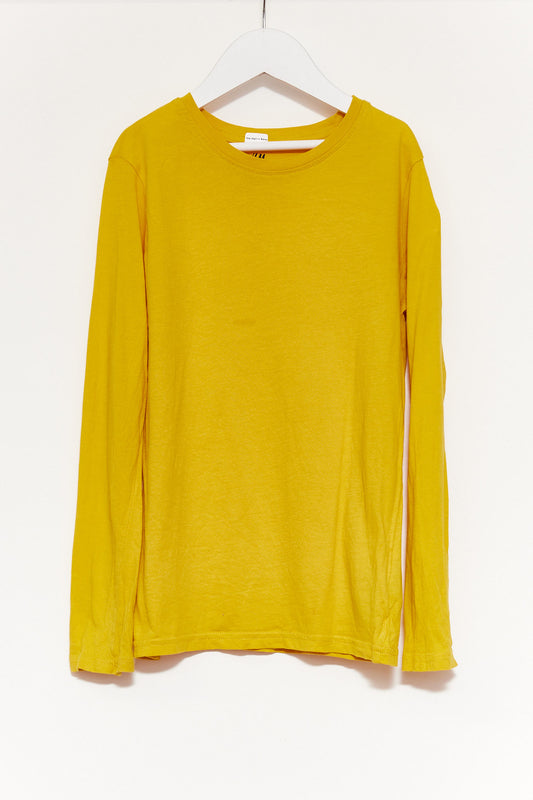 Kids H&M Yellow Long Sleeve T-shirt age 8-10