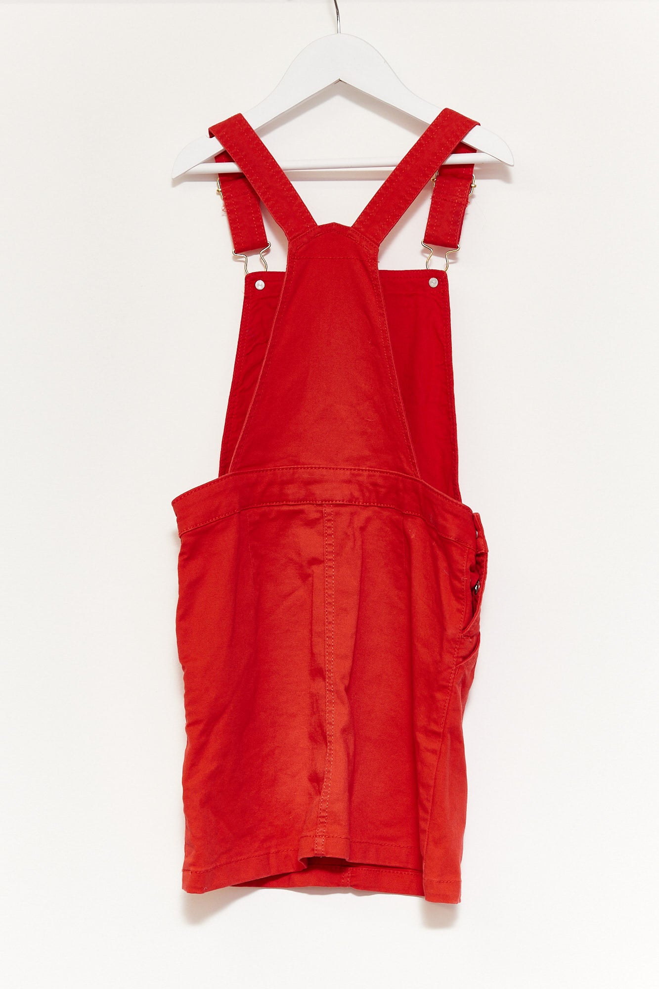 Kids Red Pinafore Dress age 10