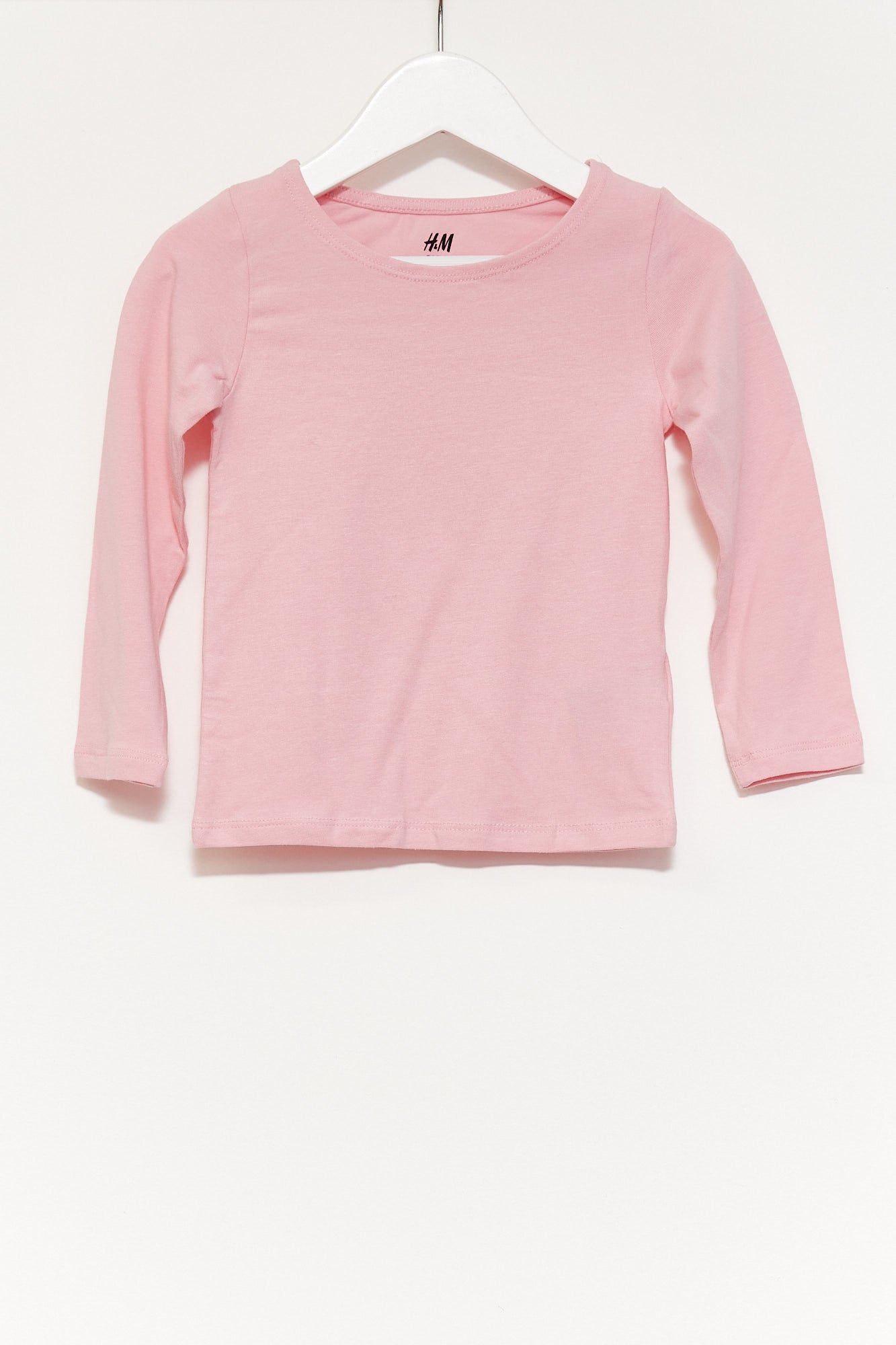 Kids H&M pink long sleeve T-shirt Age 2