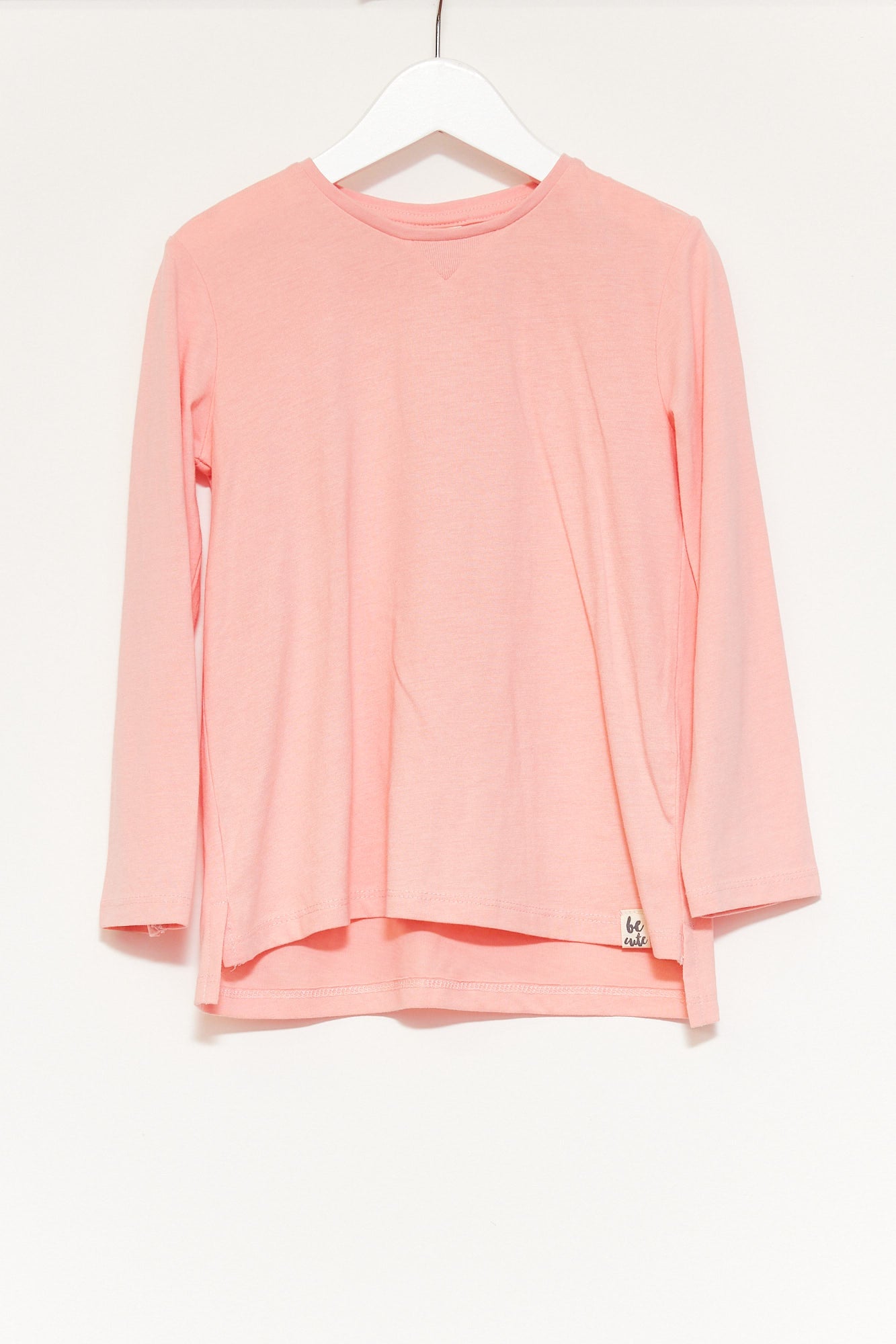 Kids Pink Long Sleeve T-shirt age 5