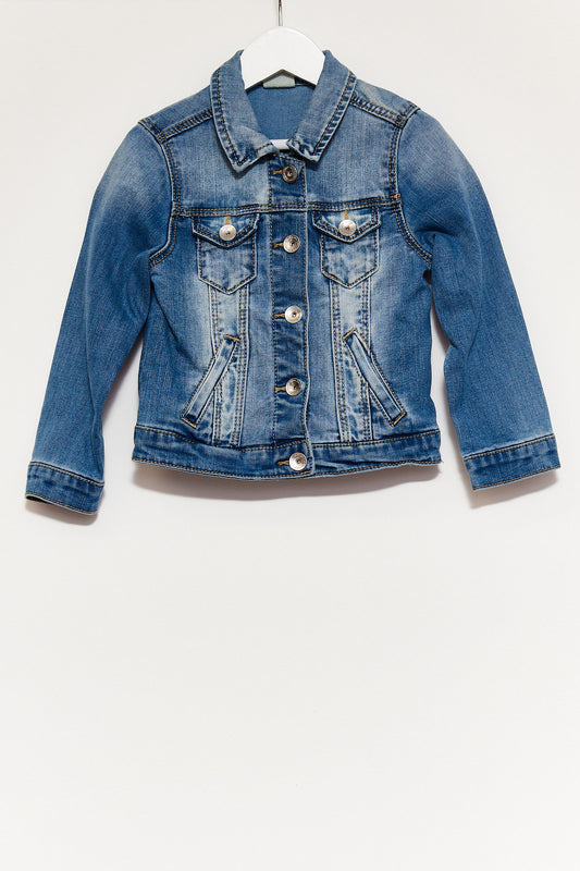 Kids Zara Blue Denim Jacket age 5