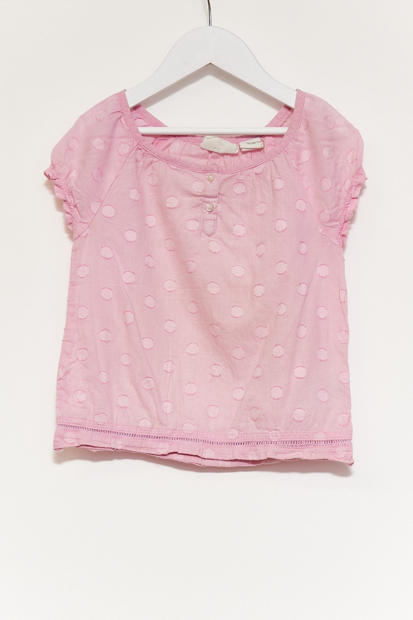 Kids Pink Spot T-shirt age 6