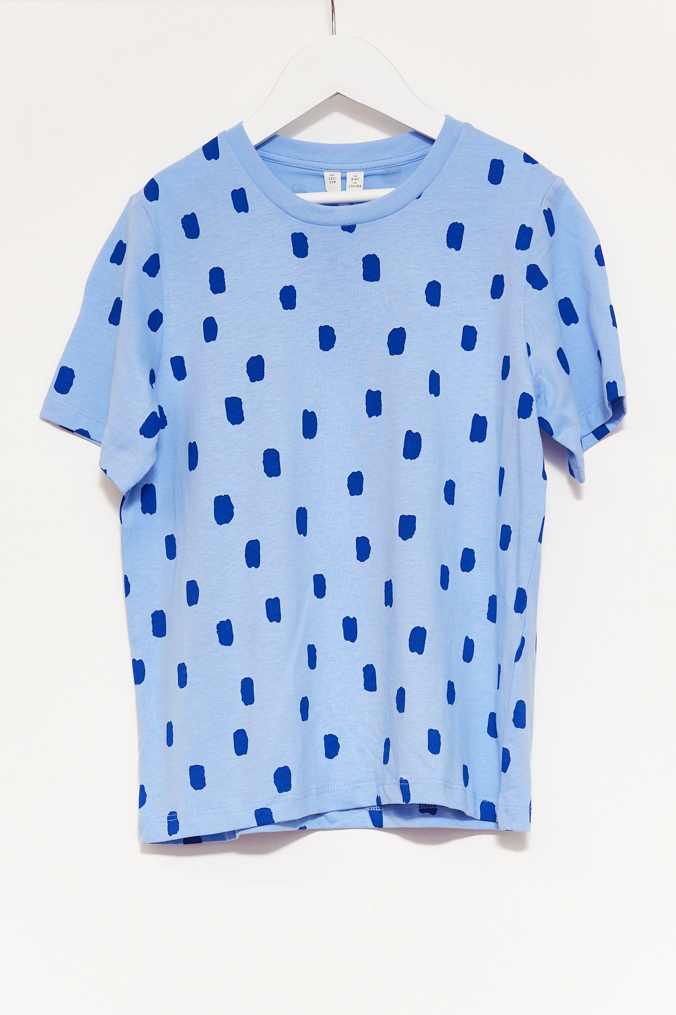 Kids Arket Blue spot T-shirt age 8