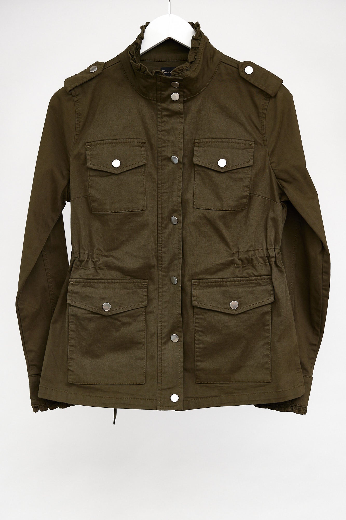 Womens Phase Eight Khaki Utility Jacket size small