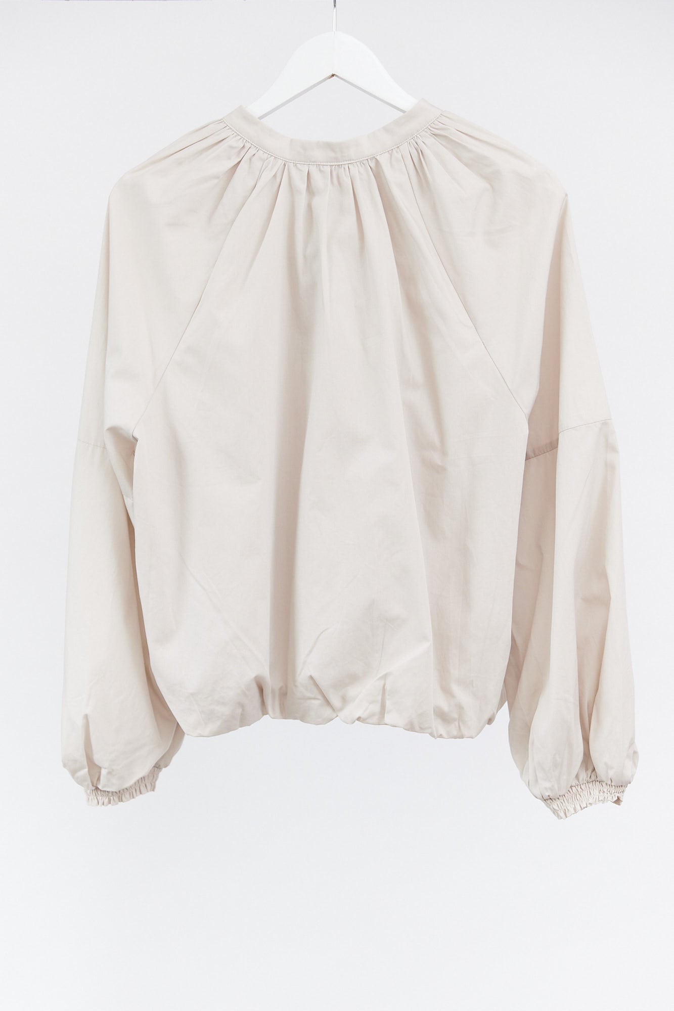 Womens Mint Velvet cream blouse size large