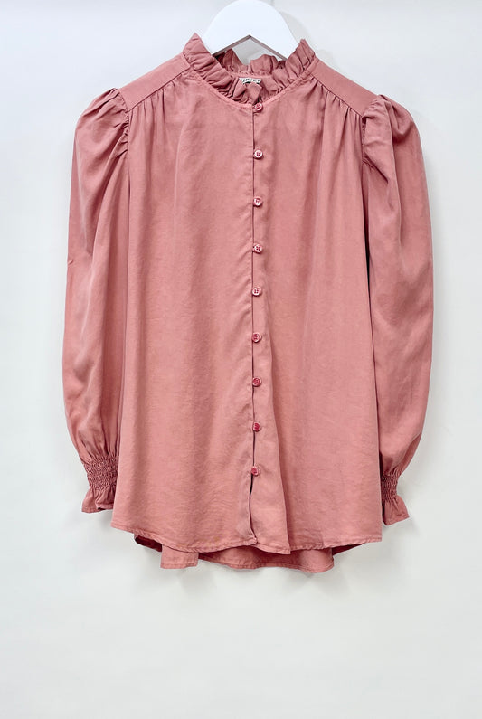 Womens Baukjen Pink Blouse Size 10