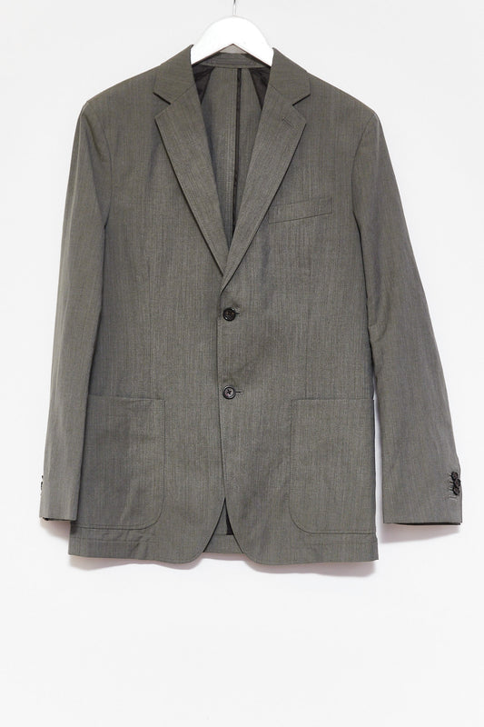 Mens Arket Green Grey Blazer Size 38 chest