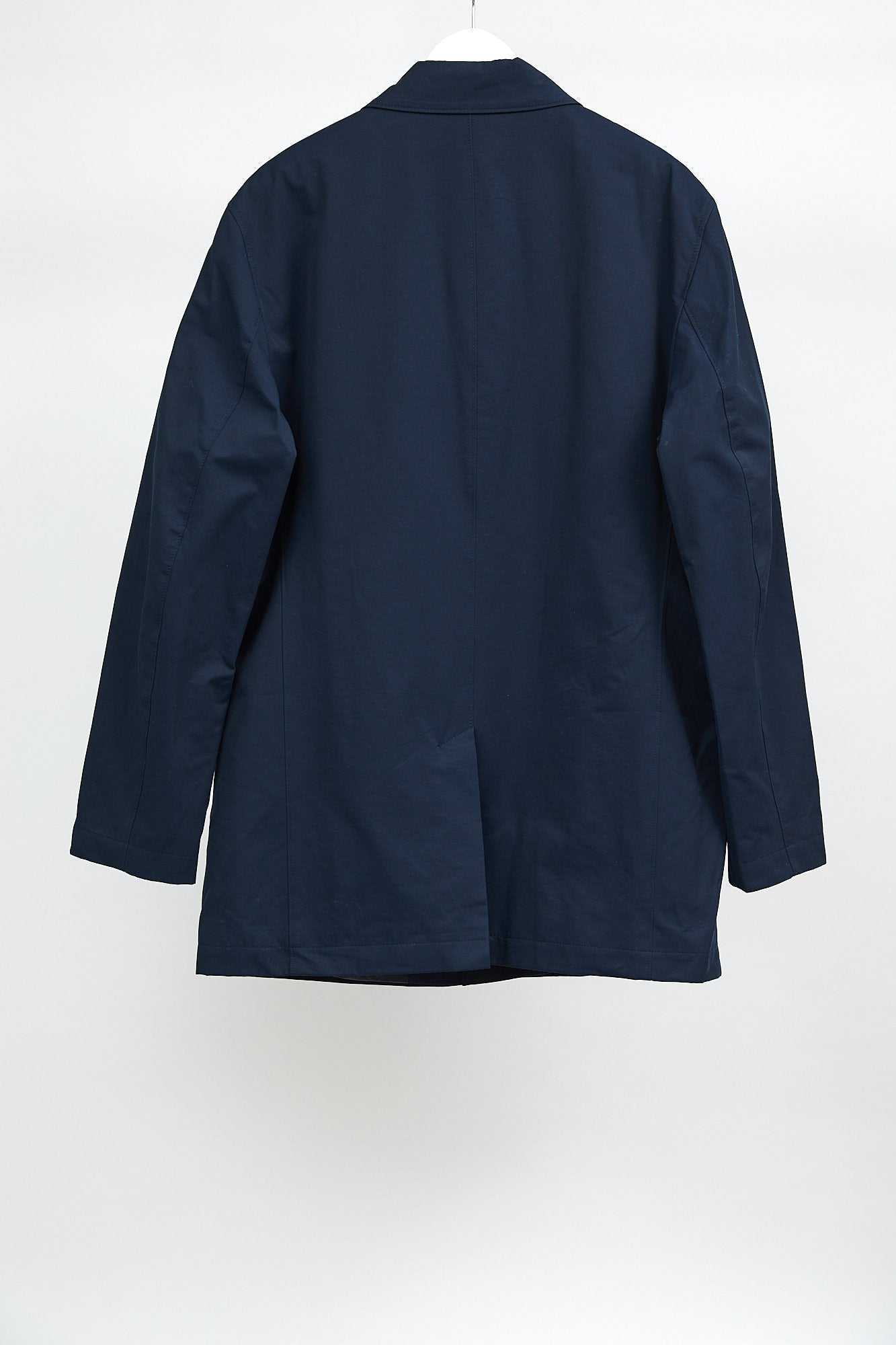 Mens Navy coat: Size Large