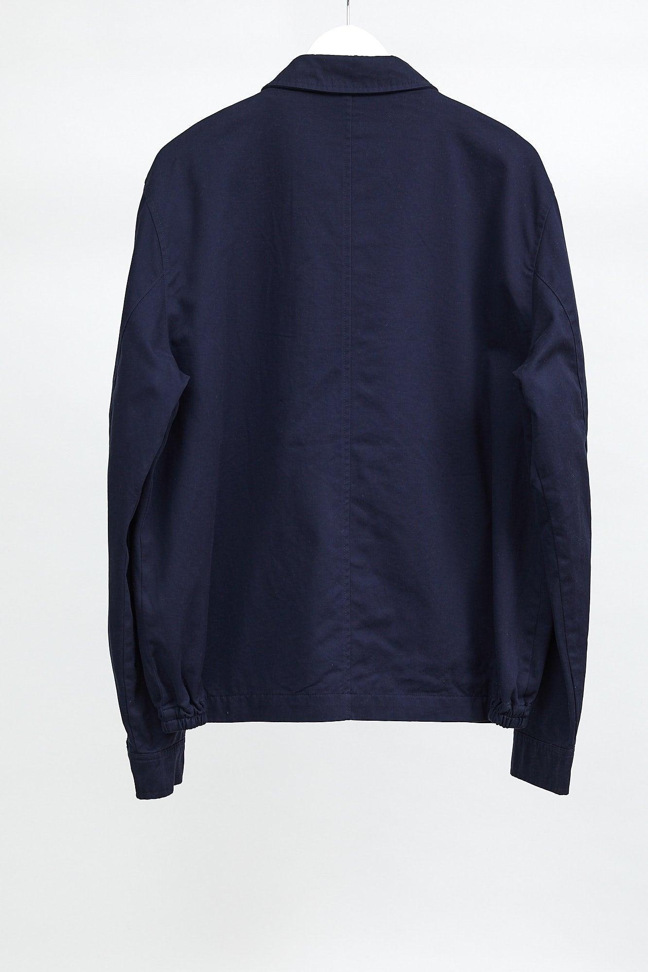 Mens M&S Navy Harrington Jacket; size Large