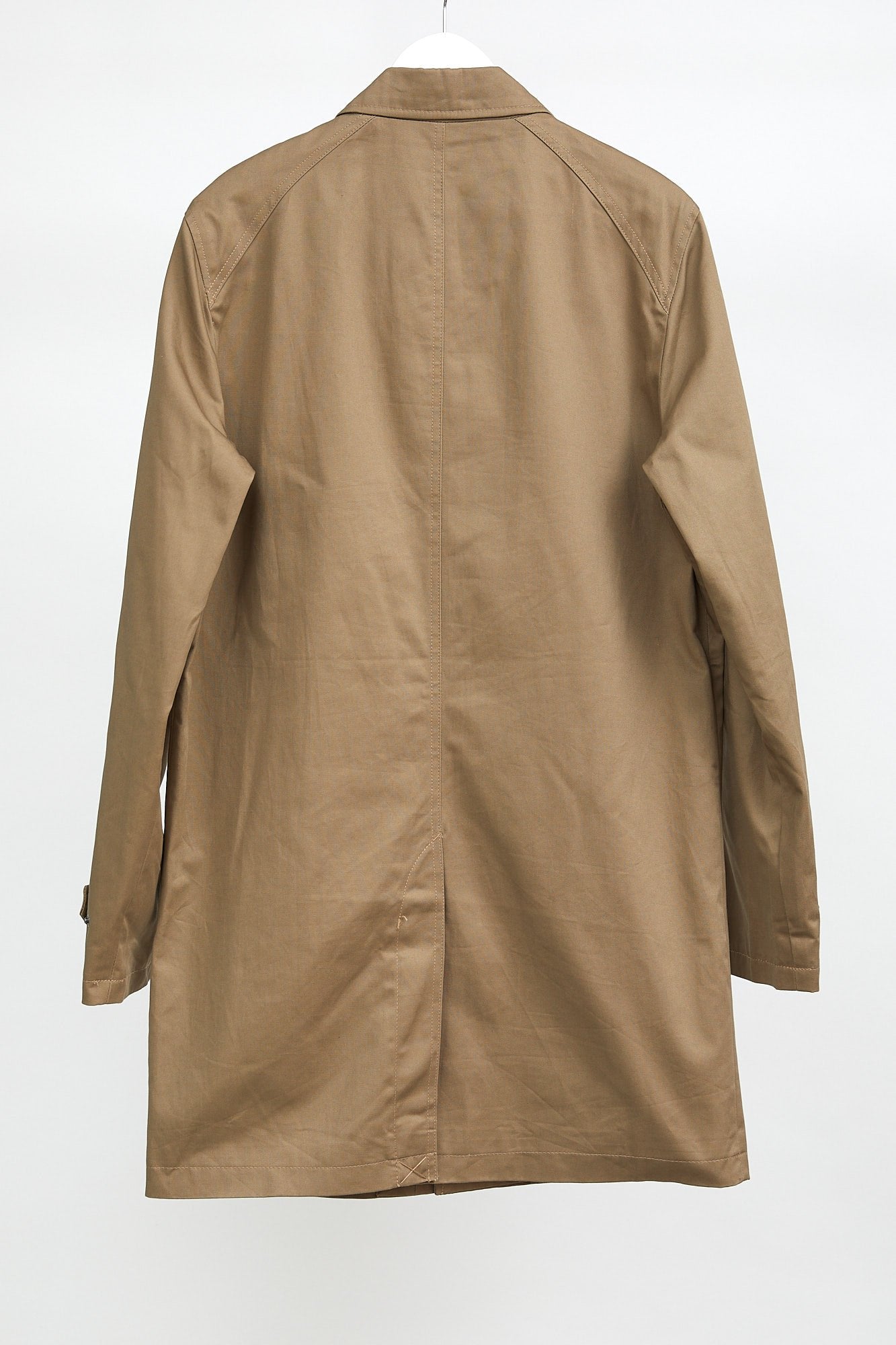 Mens Light Brown Only & Sons Mac: Size Large