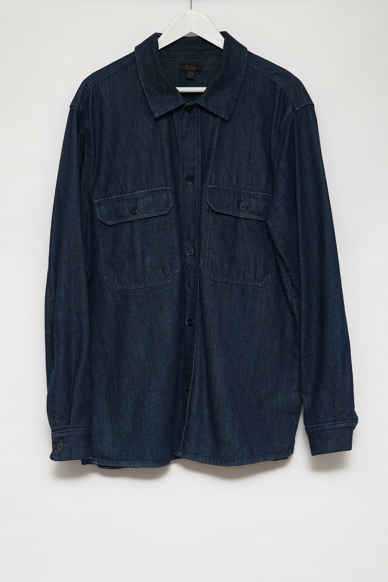 Mens Cos denim over-shirt size large