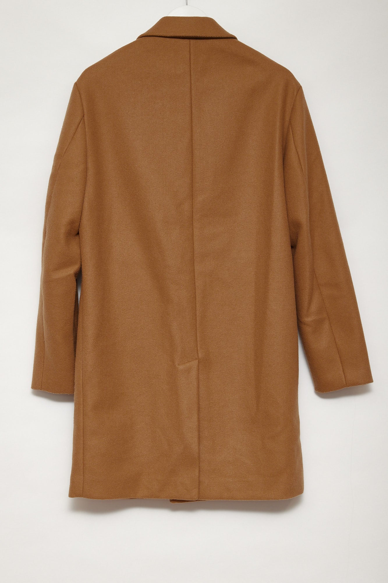Mens Zara Brown overcoat size medium