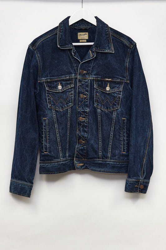 Mens Wrangler denim jacket size medium