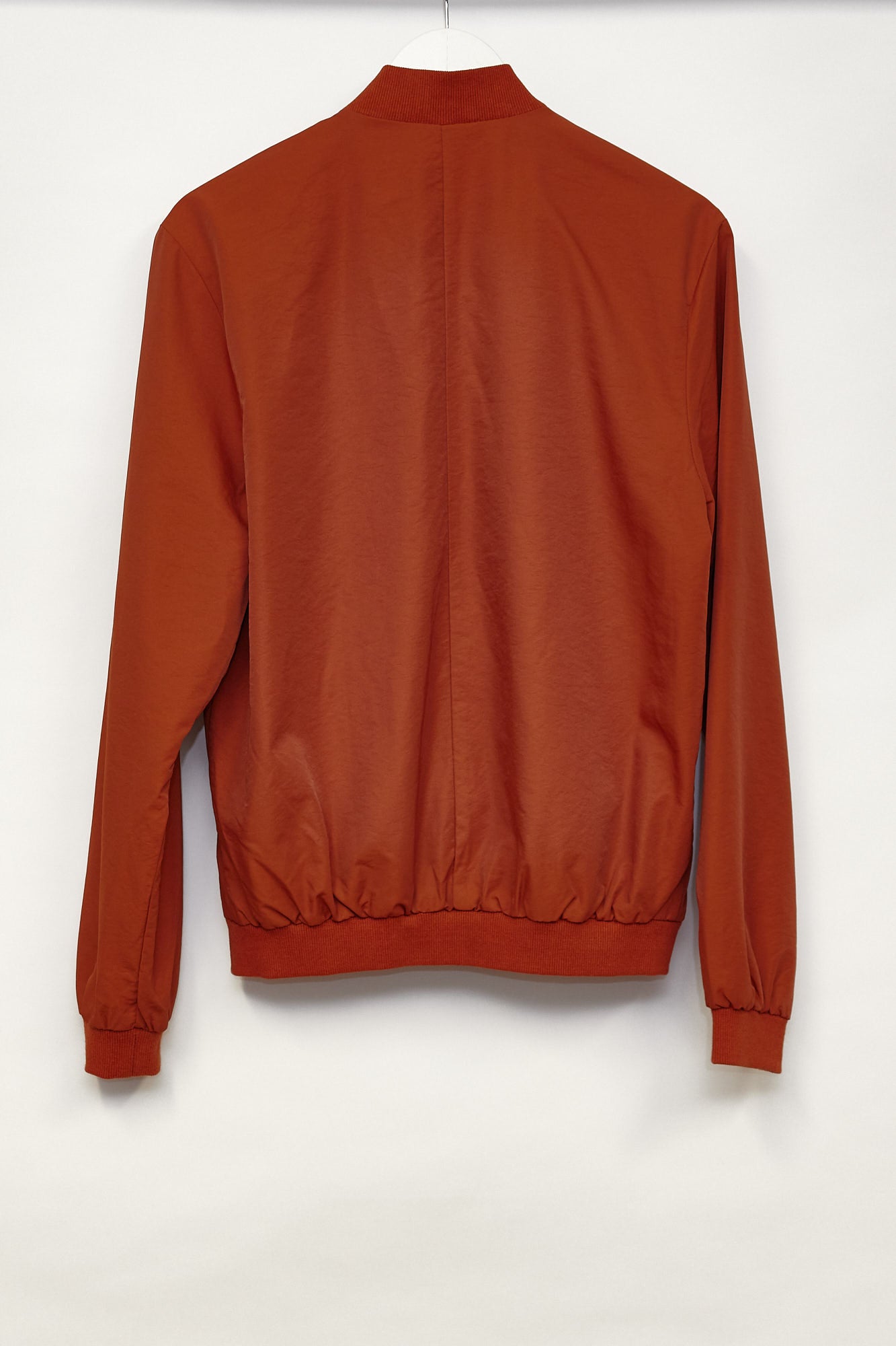 Mens ASOS Design orange bomber jacket size medium