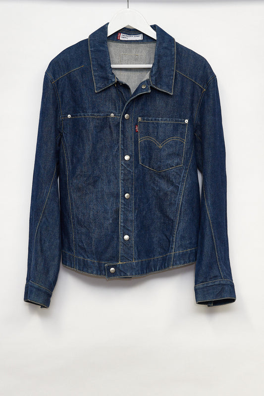 Mens Levi's blue denim jacket size small