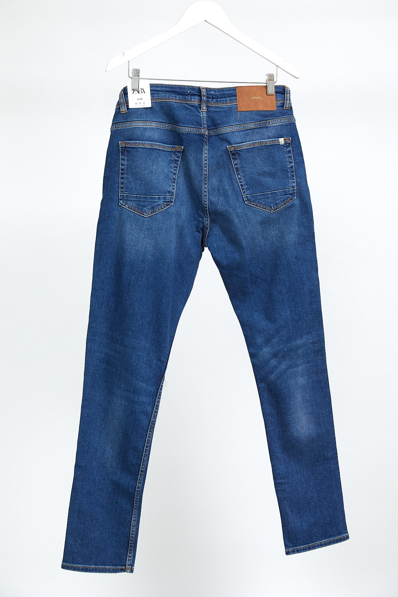 Mens Zara Blue Jeans: W32 L34