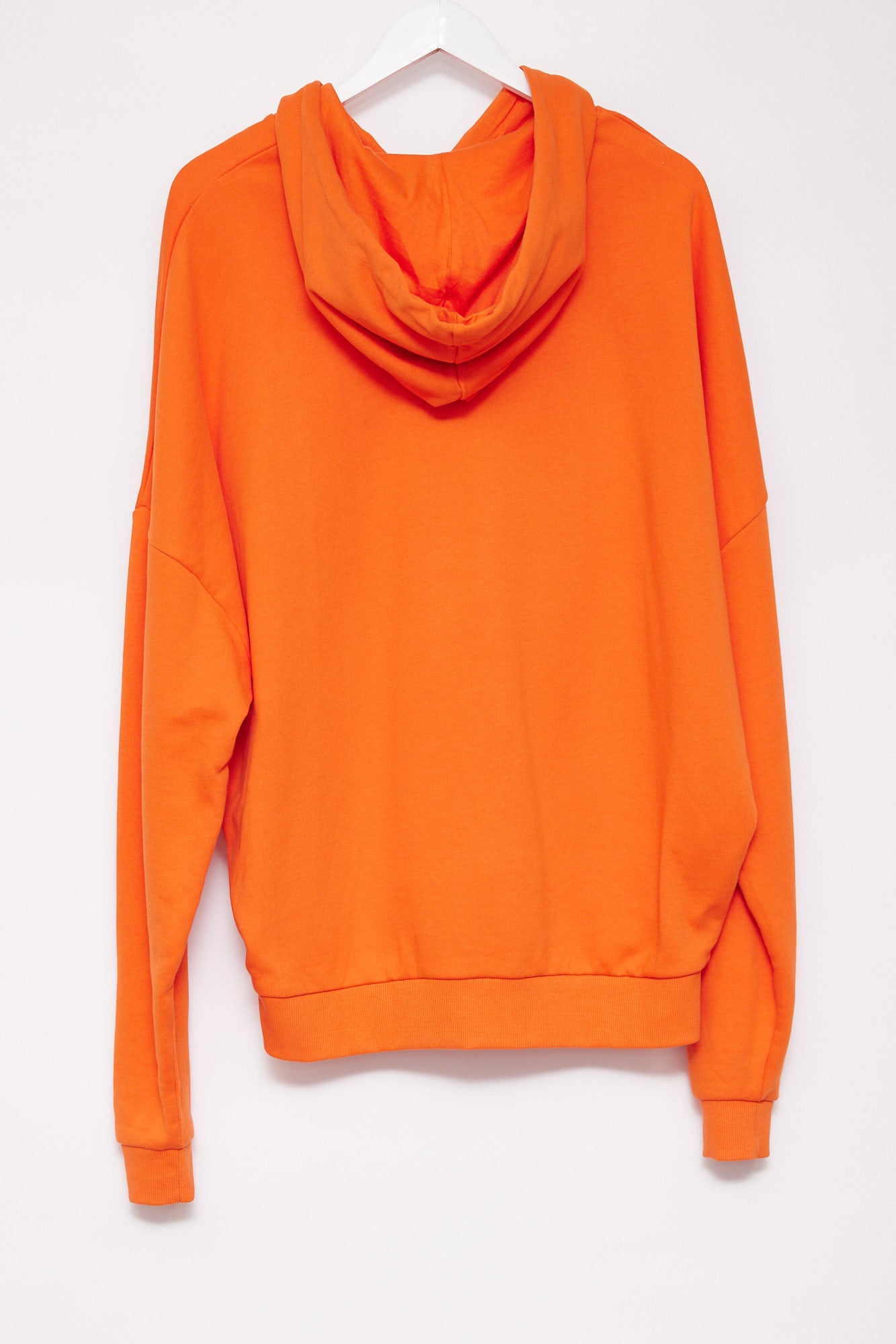 Mens ASOS Orange Oversized Hoodie size small