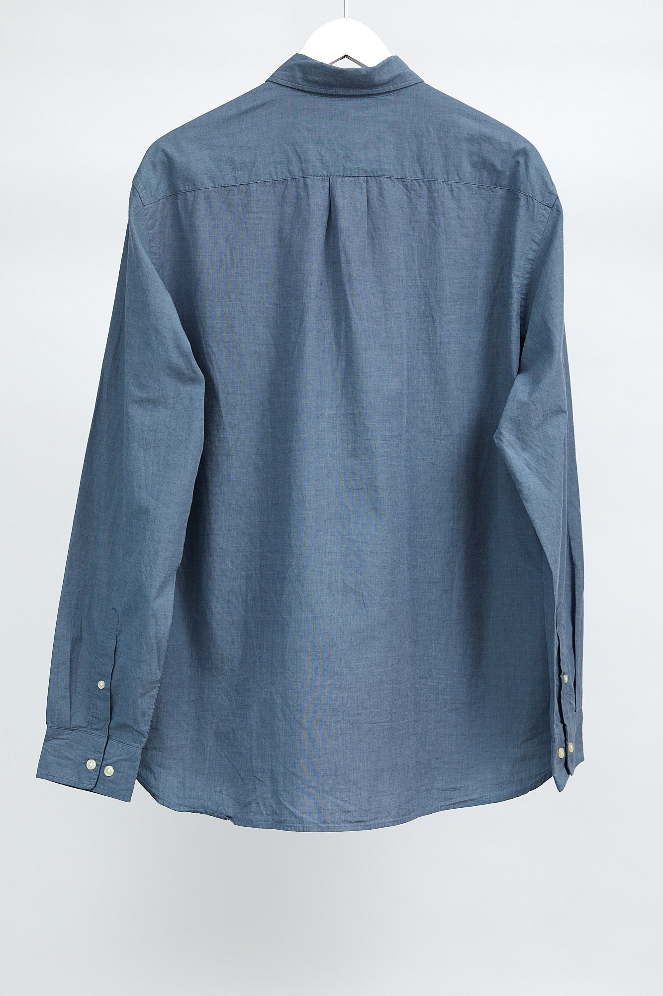 Mens H&M blue oxford shirt: size large