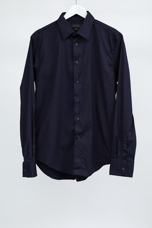 Mens Navy Shirt: Size Large