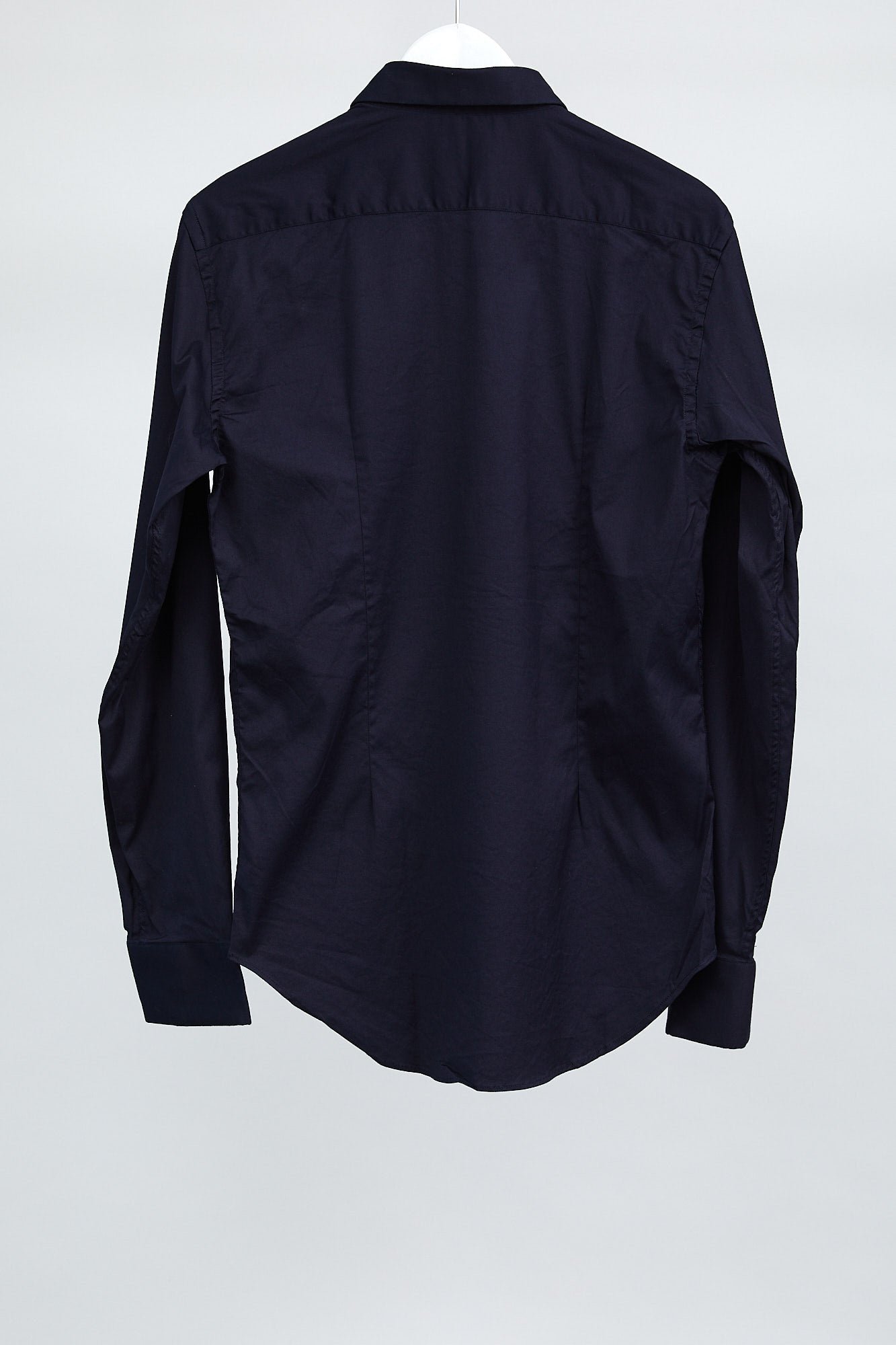 Mens Navy Shirt: Size Large