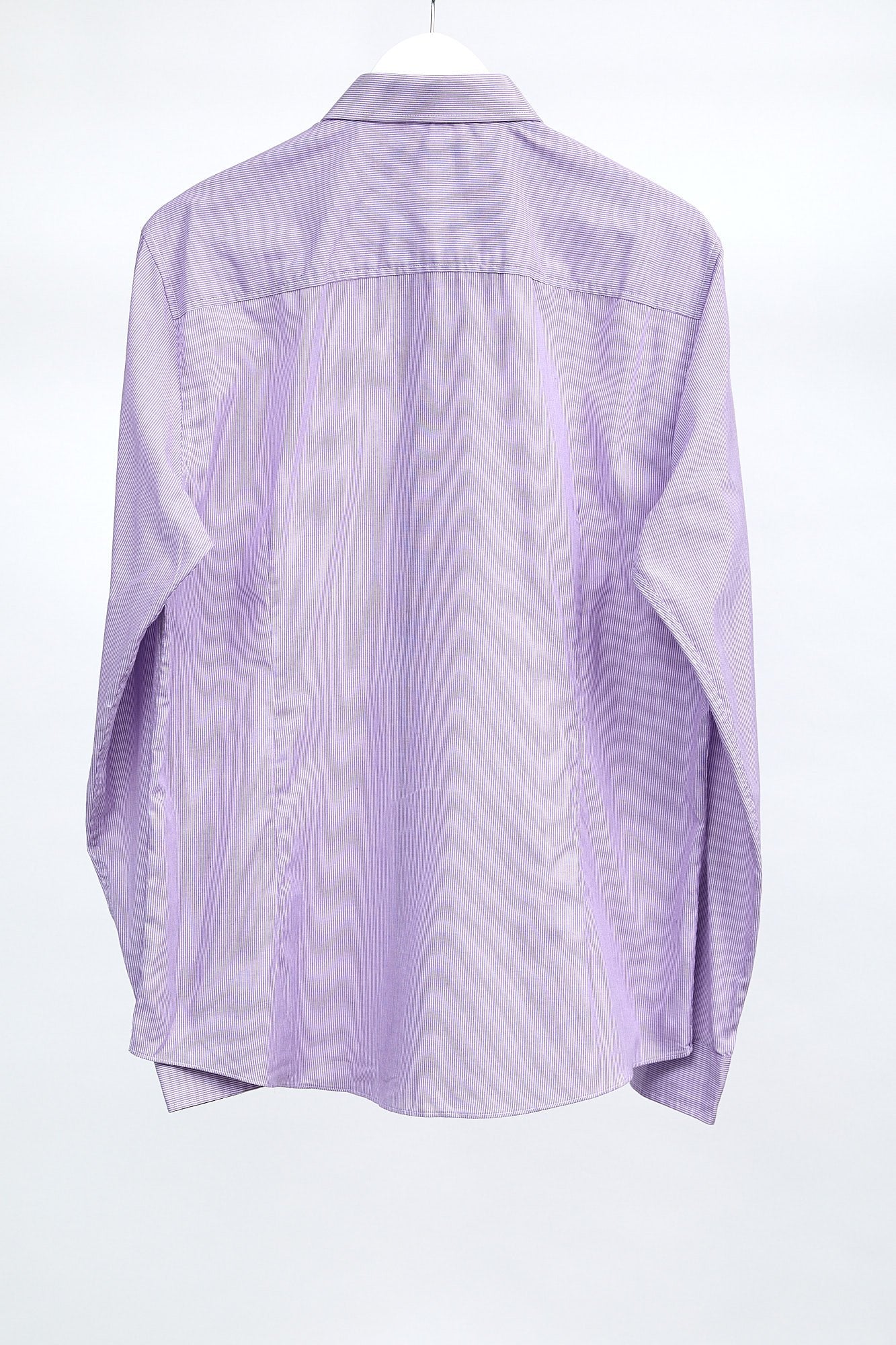 Mens New Look Purple Stripe Shirt: Size Large