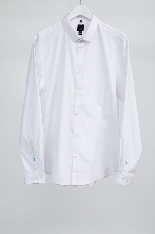 Mens White River Island Shirt: Size Large