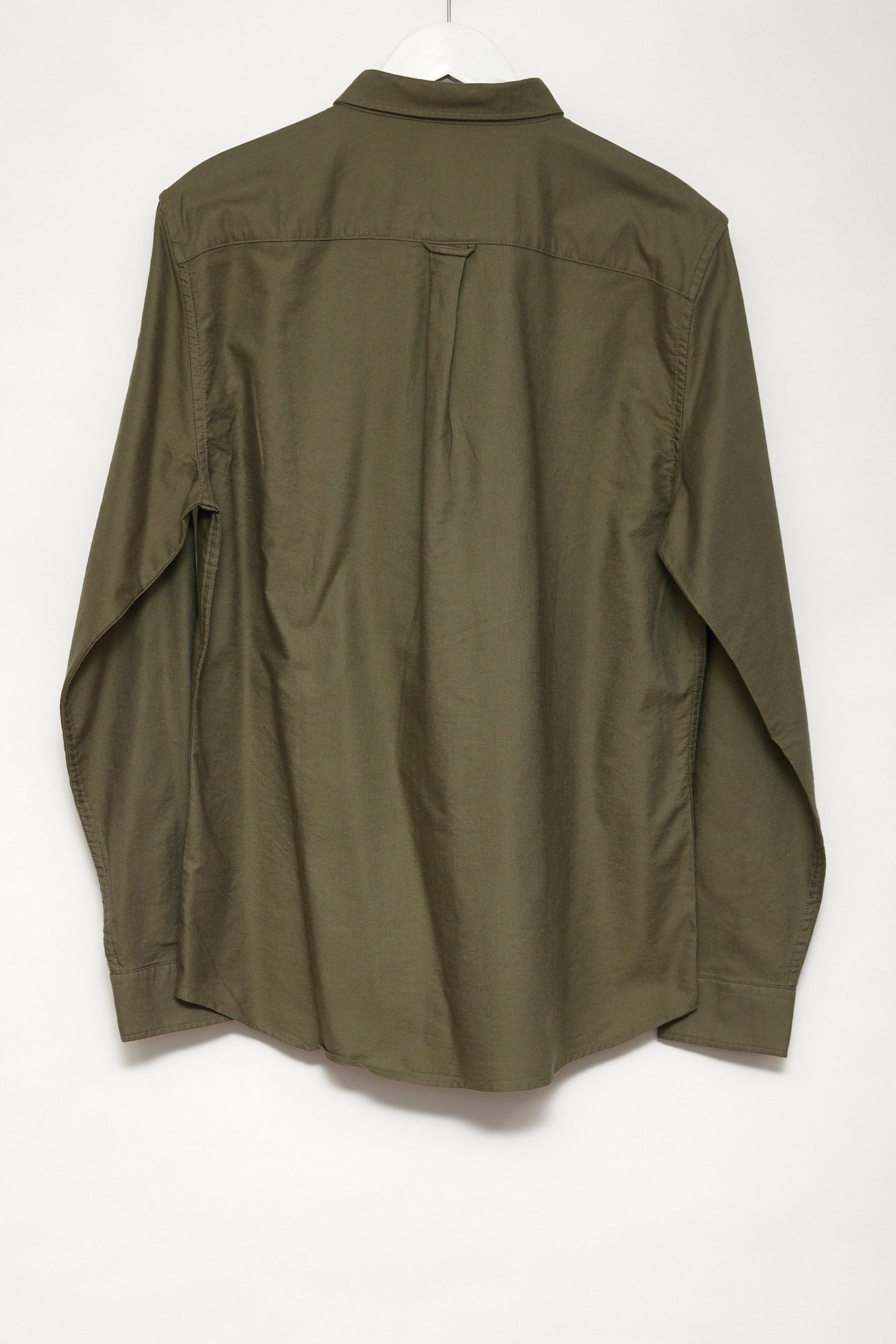 Mens New Look Khaki Oxford shirt size medium