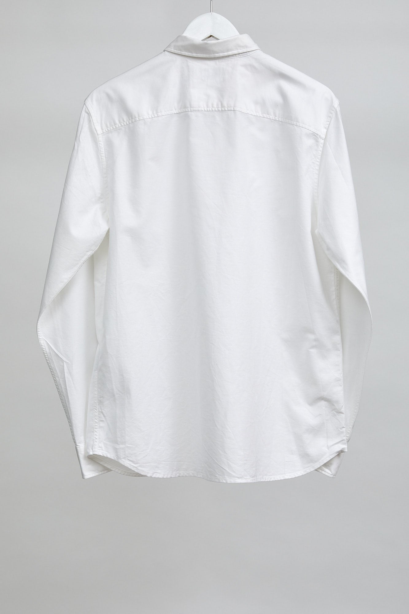 Mens Selected Homme White Oxford Shirt: Size Medium