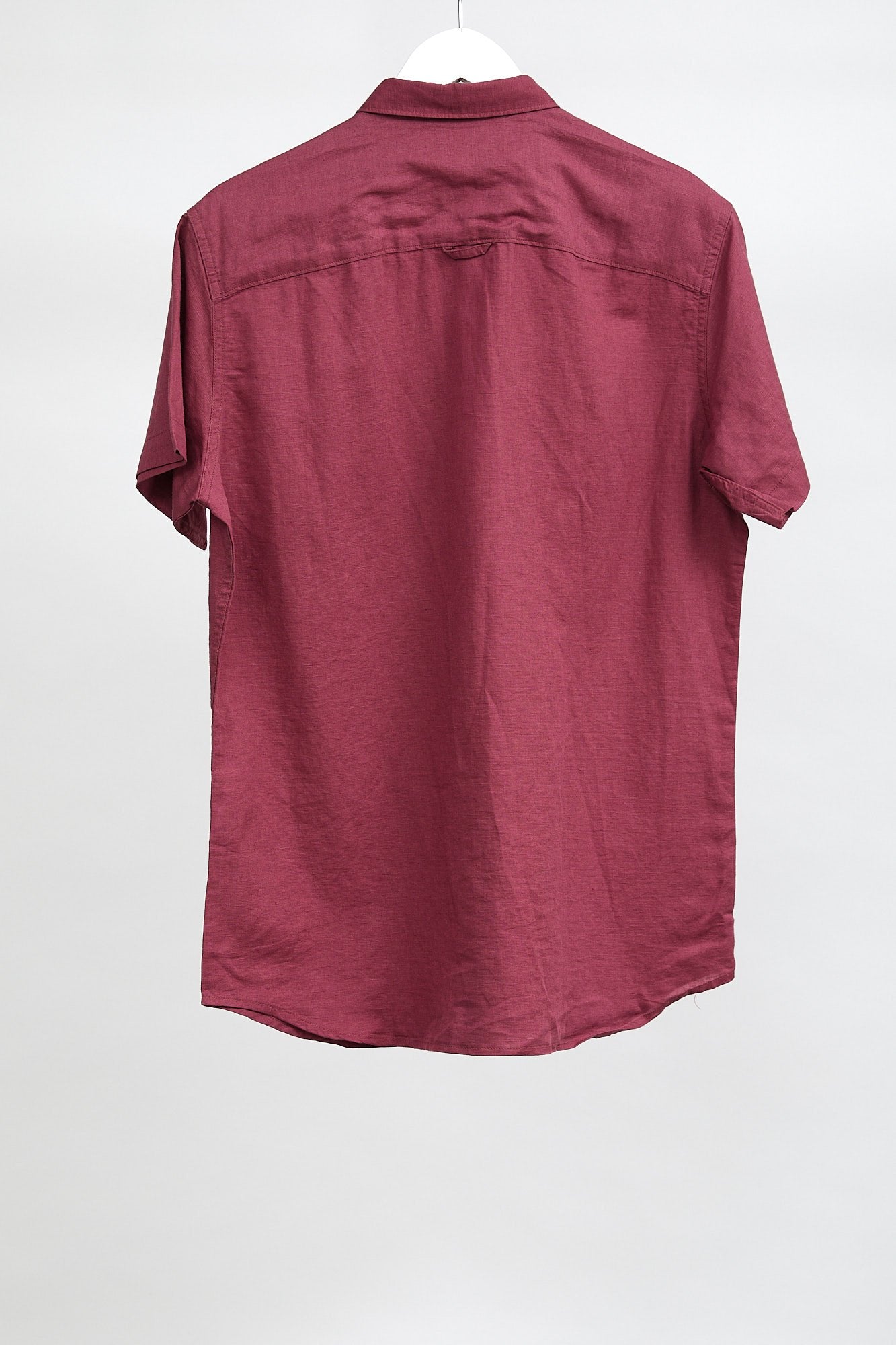 Mens Jack & Jones Pink Short Sleeve Shirt: Size Medium