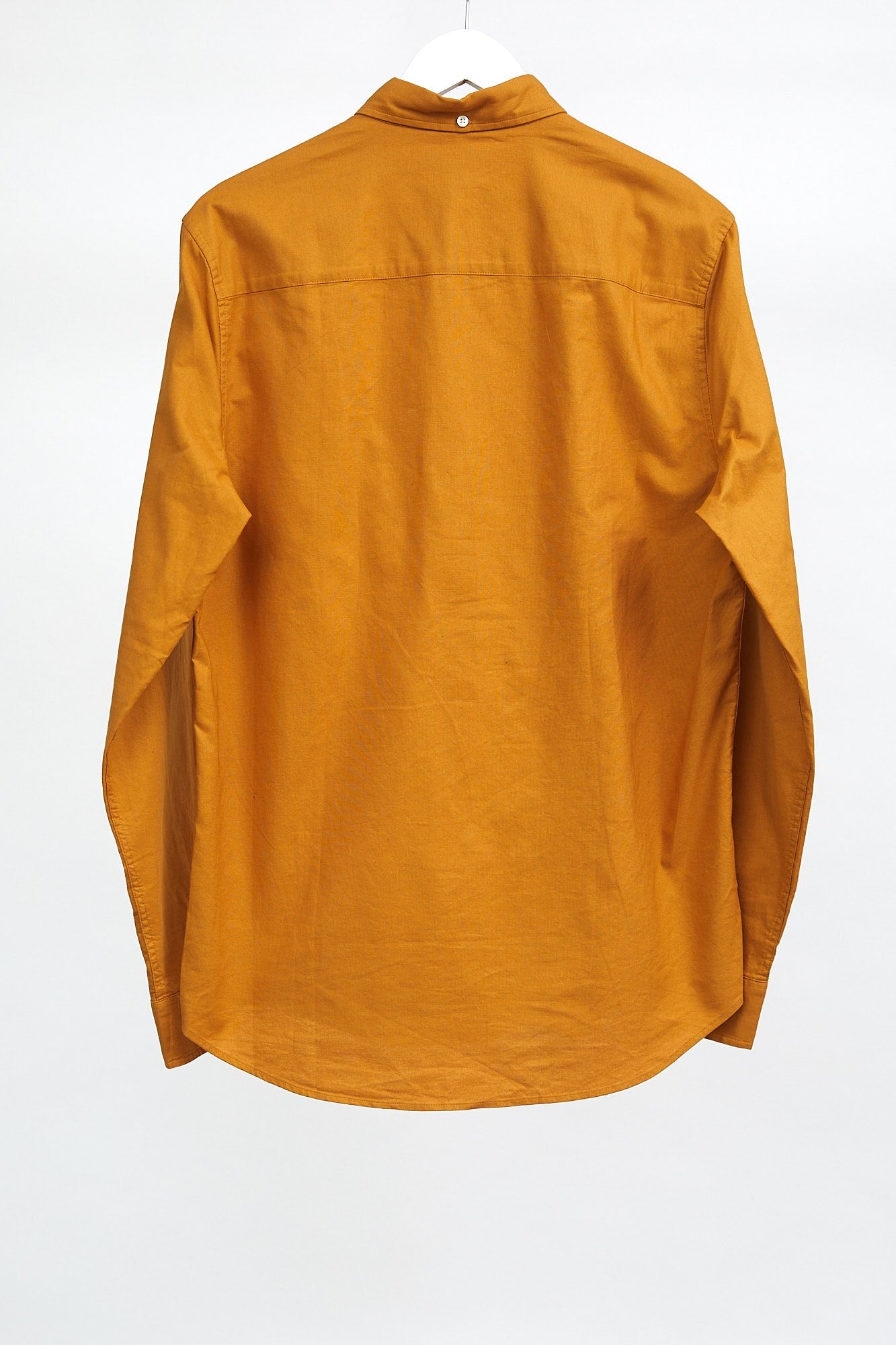 Mens Next Yellow Oxford Shirt: Size Medium