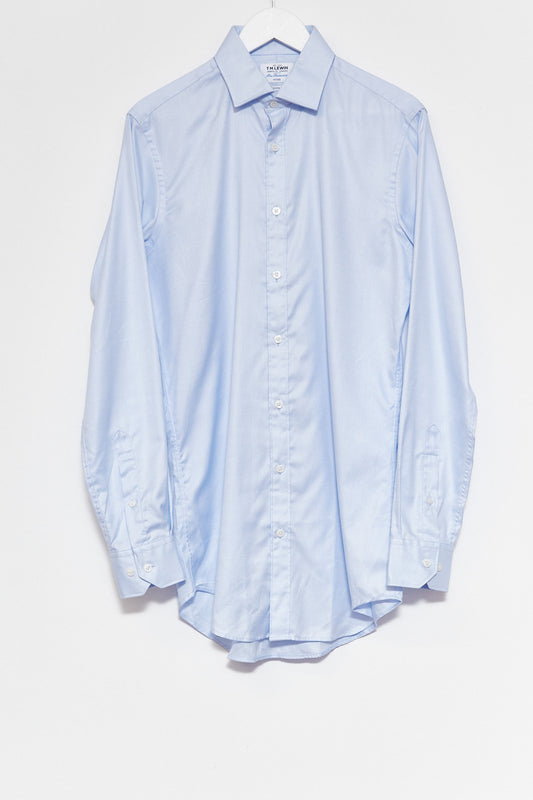 Mens TM Lewin Blue Shirt size Medium