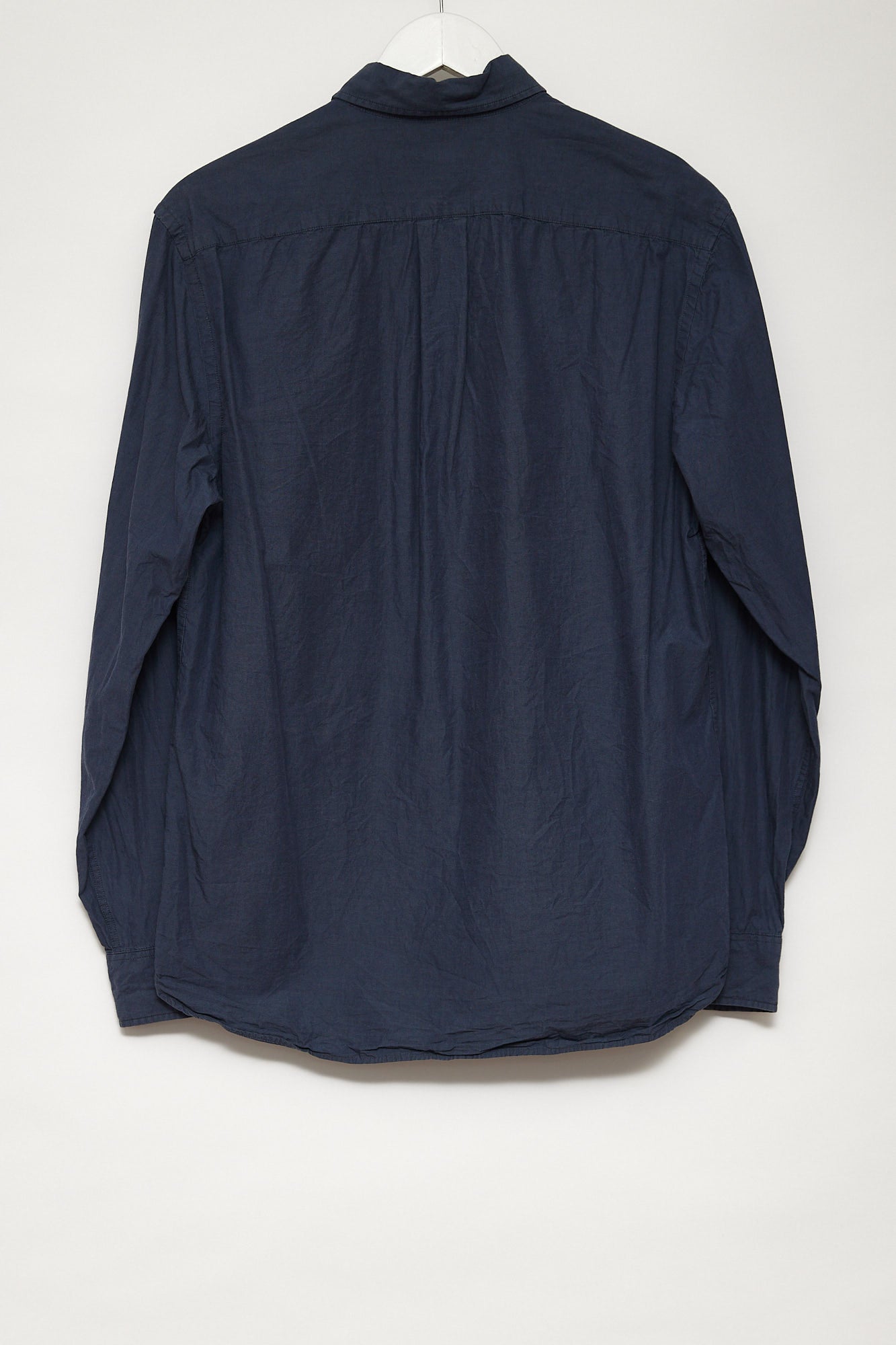 Mens H&M Navy blue oxford shirt size small