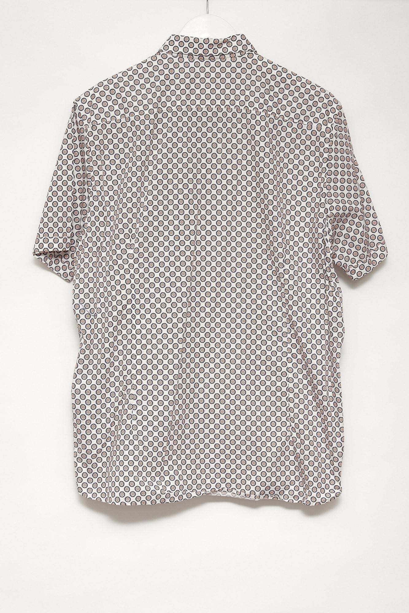 Mens Ted Baker short sleeve pattern shirt size extra large