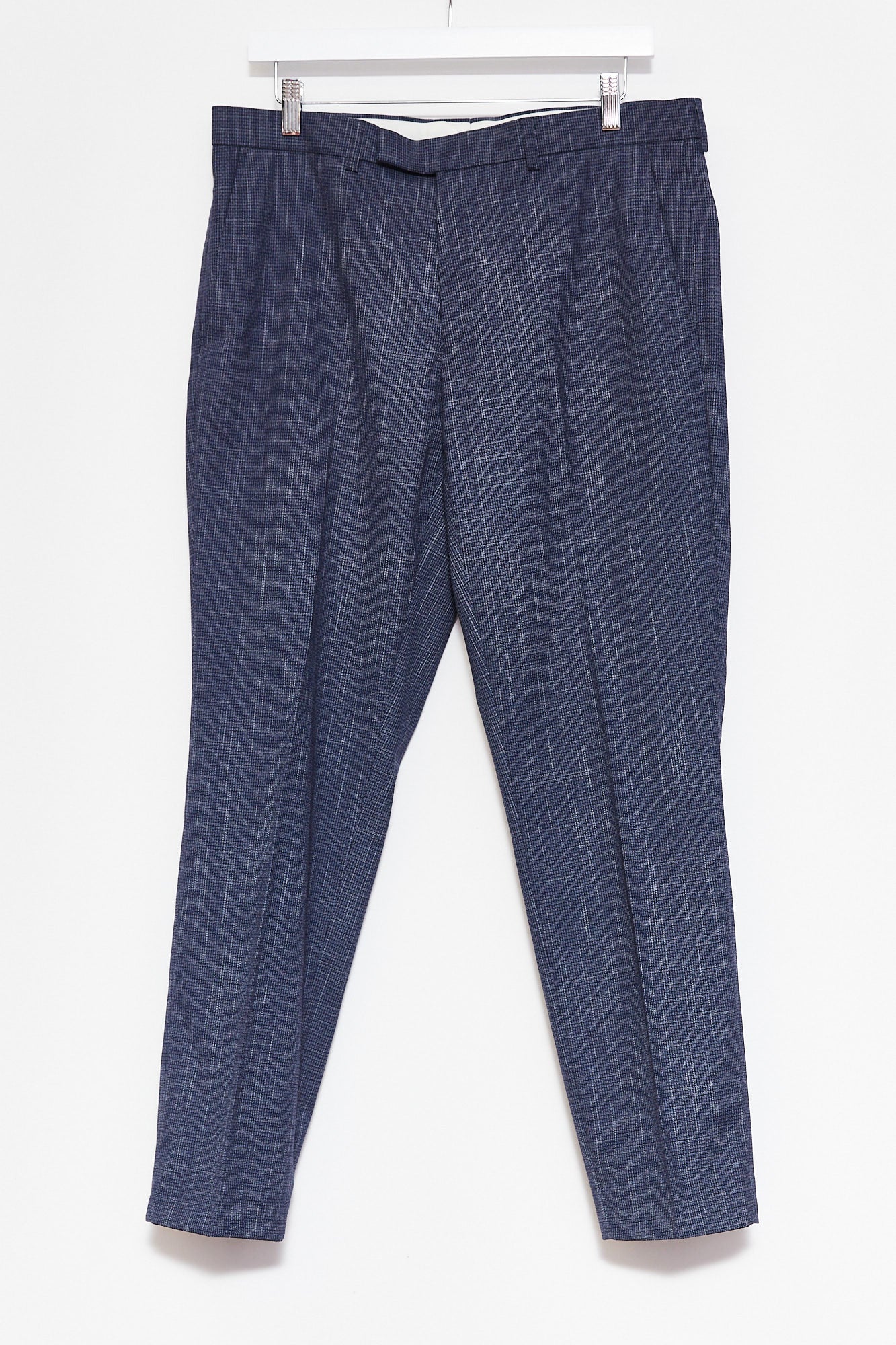 Mens M&S Blue Suit size 38 short W34 L29