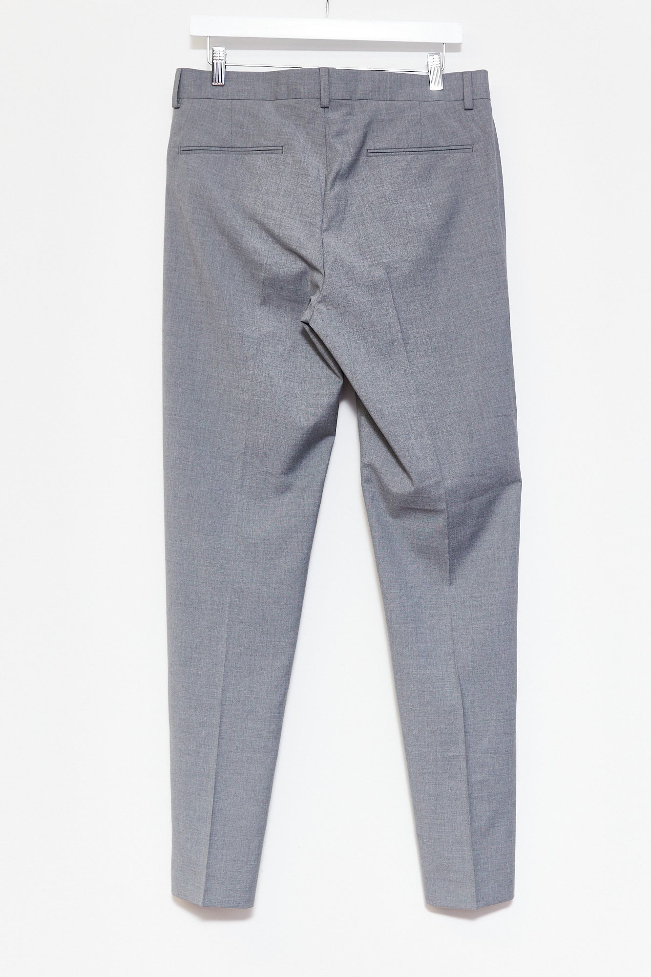 Mens Grey Suit Trouser W32 L32