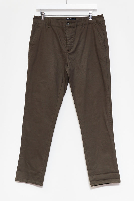 Mens ASOS Brown Chinos W33