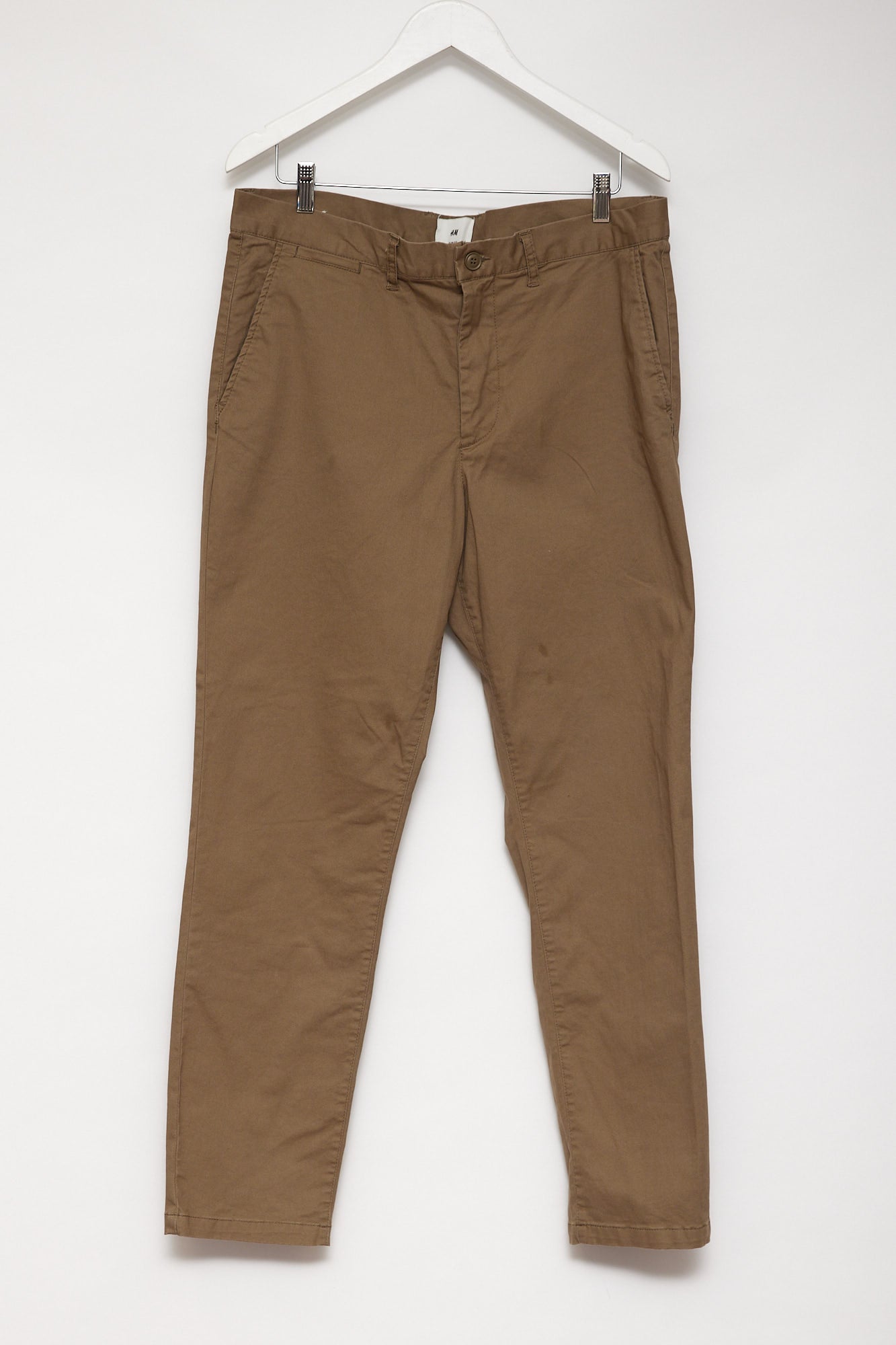 Mens H&M Brown Chinos size 34" Waist