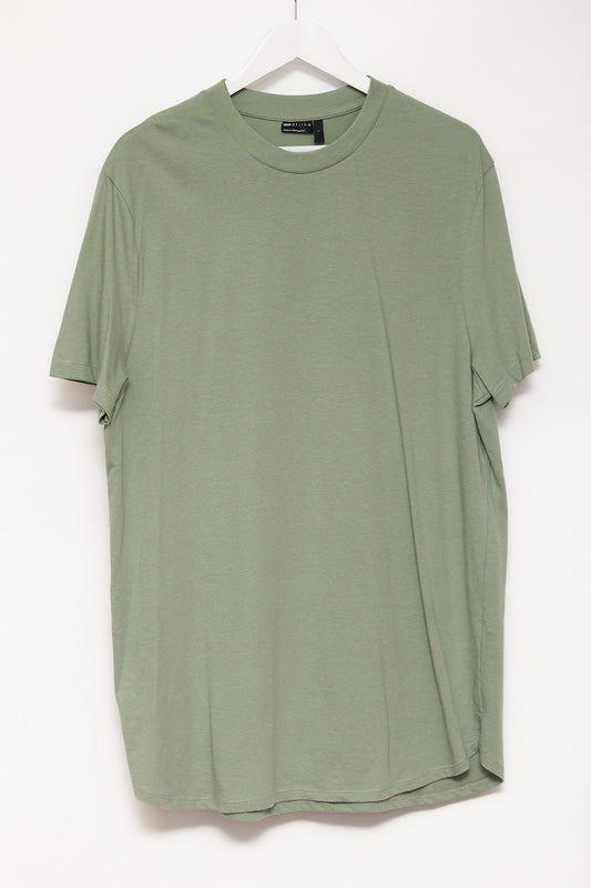Mens ASOS Green Oversized T-shirt Size Large