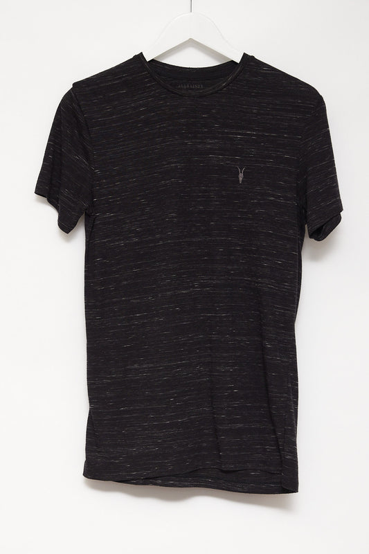 Mens All Saints Black T-shirt : Size Small