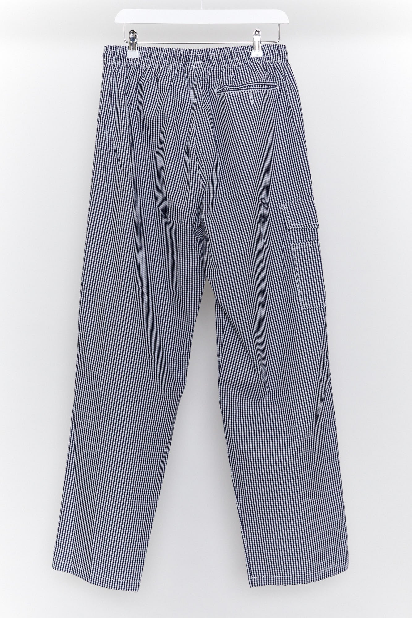 Blue Check Chef Trousers size Medium