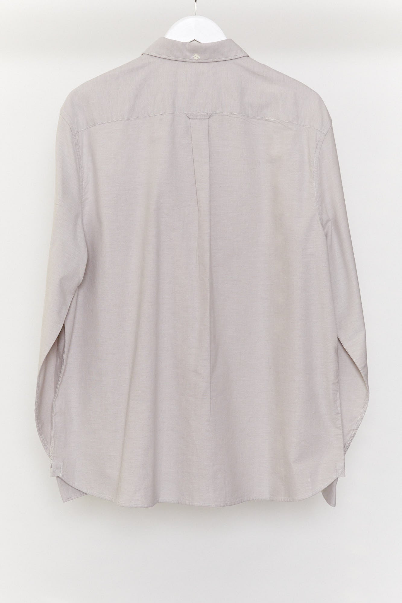 Mens grey M&S oxford shirt size Extra Large