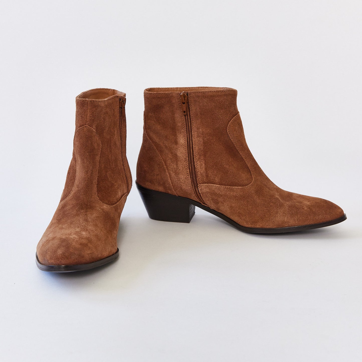 Brown Suede Ankle boot size 7