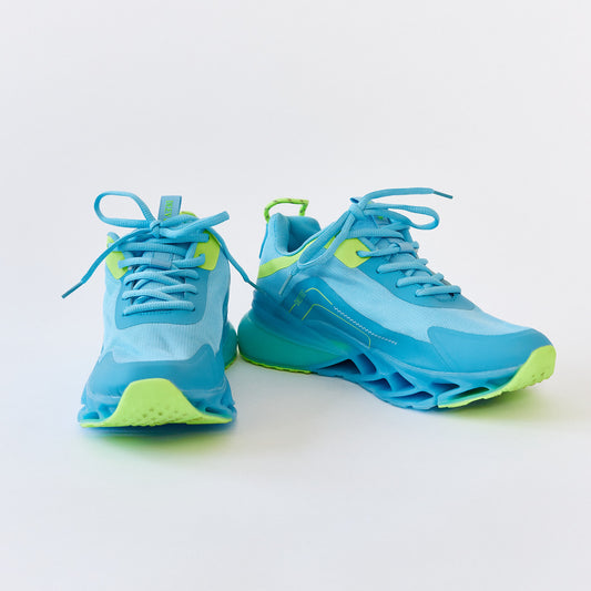 Blue and Yellow running trainers size 41