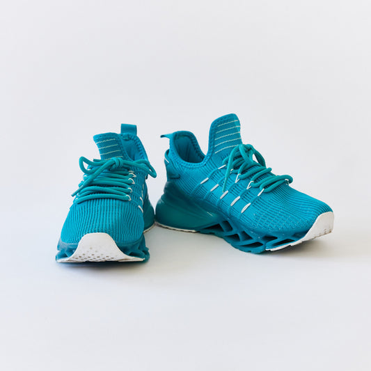 Blue running trainer size 5