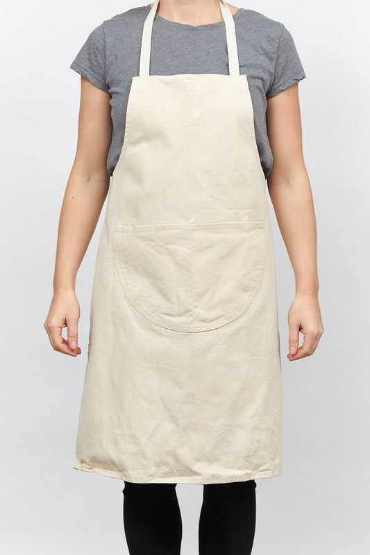 Unisex Petite Cream Apron