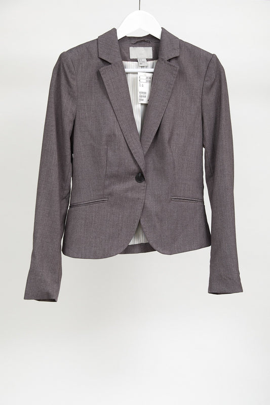 Womens Grey Blazer: Size Small