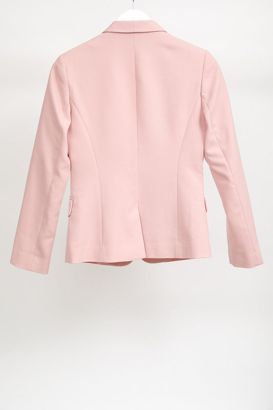 Womens Baby Pink Blazer: Size Small